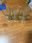 Genuine Coca-cola Green Glass Small Glasses Cup Vintage Coke