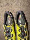 Sidi Shot Vent Carbon Road Cycling Shoes Yellow Fluo Mens Size Eu 42 5 Us 9 5
