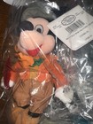 Nwt Disney Store-lot Of 4  Disneys A Christmas Carol Bean Bag Toys 10   Mickey