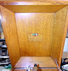 Antique Oak Victor Talking Machine Victrola Vv-viii Tabletop Phonograph