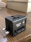 Universal World Plug Travel Adapter Converter With Dual Usb Charger Au us uk eu