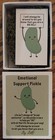    lot Of 10 Mini Emotional Support Pickle Matchbox Resin Figurine Box Breathing