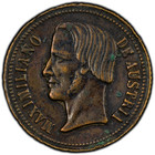 Mexico Medal 1863 Maximiliano Junta De Los Notables Pcgs Xf Detail Grove 110b