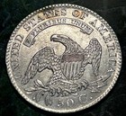 1829 Capped Bust Silver Half Dollar 50c High Grade Au Blazing Luster