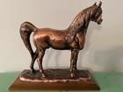 Huge Gladys Brown Edwards 2010 Champion Arabian Horse Bronze Sculpture Trophy