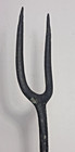 Hand Forged Wrought Iron Roasting Fork 12  Primitive Hearth Fireplace Tool