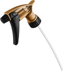 6-pack Acid Resistant Trigger Sprayer - Gold  9 1 4  Dip Tube   High Output  Erg