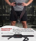 Belt For Squats Rack Attachment Squat Machine Weight Lifting Powerlifting Back