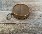 Nautical Keychain Brass Pocket Compass - Old Vintage Style