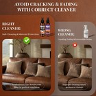 Luvoar Suede Conditioner And 3-in-1 Leather Cleaner And Conditionerfor Car