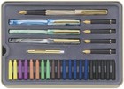 Complete Calligraphy Kit With Extra Fine Pens  Practice Paper  And Storage Tin