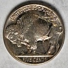 1937- P Buffalo Nickel 5c - Beautifully Uncirculated - Full Horn 