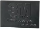 3m Wetordry Rubber Squeegee  2  X 3