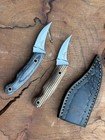 Pivia Moon Dagger Knife  Pikal  Elvia Fusion 12c27 Leather Boot Sheath Owltown
