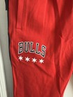 Nike Youth Chicago Bulls Red Sweatpants Size L Basketball Nba Activewear