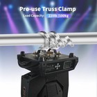 6 Pack Truss Clamp 1 57-2 4 Inch Stage Lighting Clamps Heavy Duty Dj Light 