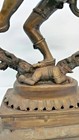 Antique  Indian Bronze Shiva Dancing Figure God Height 17 1 2
