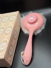 Avon Pink Fluff Puff Wand Perfumed Talc Dispenser Vintage  No Powder W Box