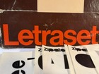 Vintage Letraset Dry Transfer Decals And Zipatone Vinyl Lettering -various Fonts