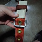             vintage Klein Tools Vintagepole Climbing Belt Rohn-loc Safety Belt Leather