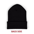Motiv Bowling Ball Black Beanie Hat Size Adult