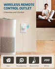 Dewenwils Remote Control Outlet  Indoor Wireless Remote Outlet Switch For Lamps