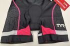 Nwt Women   s Tyr Competitor Collection 6    Triathlon Shorts Black   Pink Size Xs