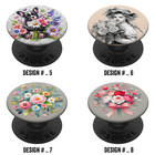 Popsockets Beautiful Cell Phone Pop Sockets Floral Women Swappable Base Popgrip