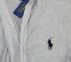 Polo Ralph Lauren Waffle Knit Hooded Belted W pockets Men s Bathrobe Nwt