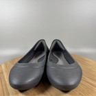 Crocs Lina Womens Size 7 Grey Slip On Ballet Flats New