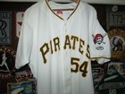 Minor League Dsl Vsl Bristol   Pittsburgh Pirates Milb Game Worn   Jersey Sz 46