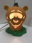 Vintage Tigger From Winnie The Pooh Halloween Ceramic Light Up Pumpkin Disney