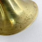 Vintage Boat Ship Bell Brass Patina 8  Boat Marine Marpac S-0809 Nautical Estate