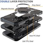 For Apple Iphone 16 16 Plus pro 16 Pro Max Shockproof Ring Kickstand Case Cover