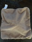 Teddy Bear Security Blanket Lovey Rattle Corduroy Plush Baby Toy Soft Stuffed