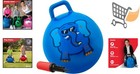 Hopper Ball Toy For Kids 7-9 Blue 20-inch Bouncing Exercise   Fun Gift