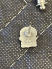 Nasa Snoopy Astronaut Employee Silver Tone Award Lapel Pin - Reproduction 