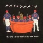 New Washington Nationals 2019 Mlb World Series Champs Friends Black Tshirt Sz Xs