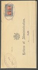 Rhodesia Stamps 1910-13 Double Head   1 Pound    rare Shade    Used On Legal Document