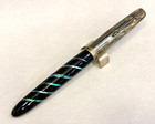 Lim Ed  Parker 51 Fountain Pen Raden Mother Of Pearl Spiral Design   Custom Cap