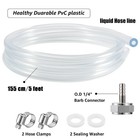 Mrbrew Draft Beer Line With Barb Connector  Kegerator Accessory Kit Beer Towe   