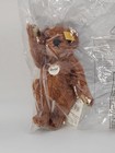 Vintage New Steiff 7  Brown Mohair Fully Jointed Bear 681547