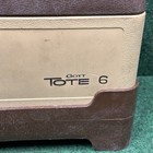 Vintage Gott Tote 6 Cooler 1806   Console Arm Rest Brown Cup Holder