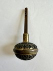 Antique Vintage Victorian Ornate Brass Single Door Knob  Reclaimed Salvage