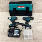 Makita Ct232 Cordless Tool Combination Kit Drill impact Driver 12v