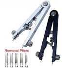 Watch Spring Bar Remover Tool Kit W 10 Pins Bracelet Band Link Repair Replace