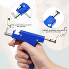 Professional Body Piercing Gun Ear Nose Navel Tool Kit Set Jewelry 98 Studs Usa