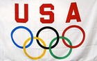 Usa Olympics 3  X 5  Polyester Flag 