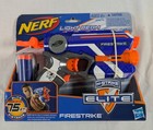 Hasbro Nerf N-strike Elite Firestrike Blaster Pistol Dart Gun   Extra Darts New