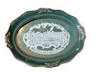 Charleston Sc Bobbin Lace Framed Historic Scape Oval Green Frame Rainbow Row